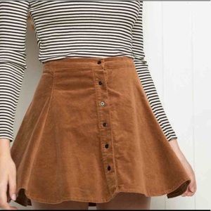 ✨ SOLD ✨Brandy Melville Corduroy Skirt